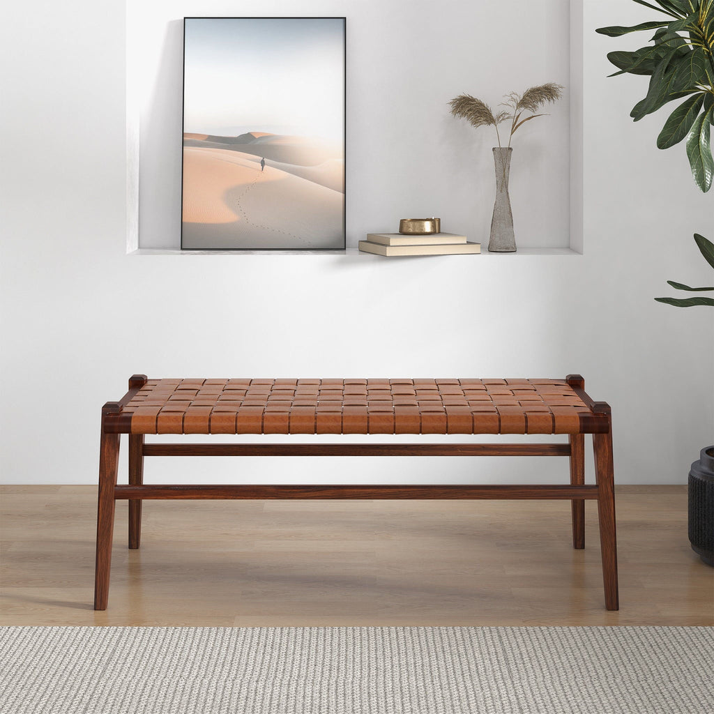 Cody - Bench - Brown / Tan