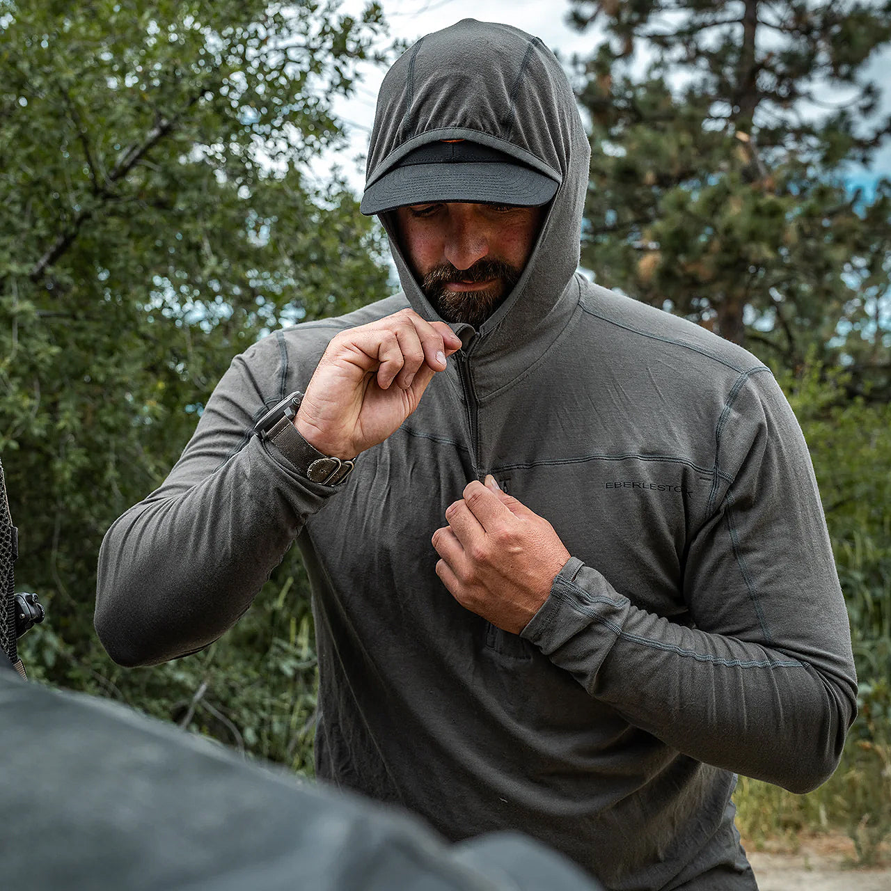 Eberlestock Lochsa Merino Zip Hoody | w/ Quick Dry & Moisture Wicking