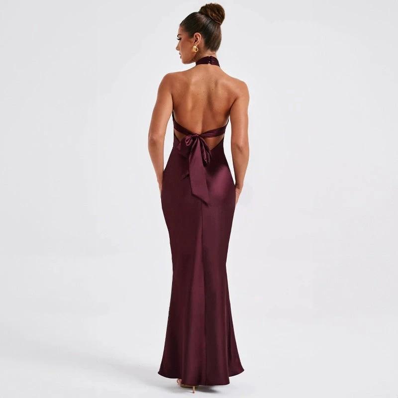Summer Fashion Elegant Backless Sleeveless Dress