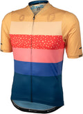 Salsa Team Polytone Men's Jersey - Goldenrod Dark Blue w/ Stripes X-Large