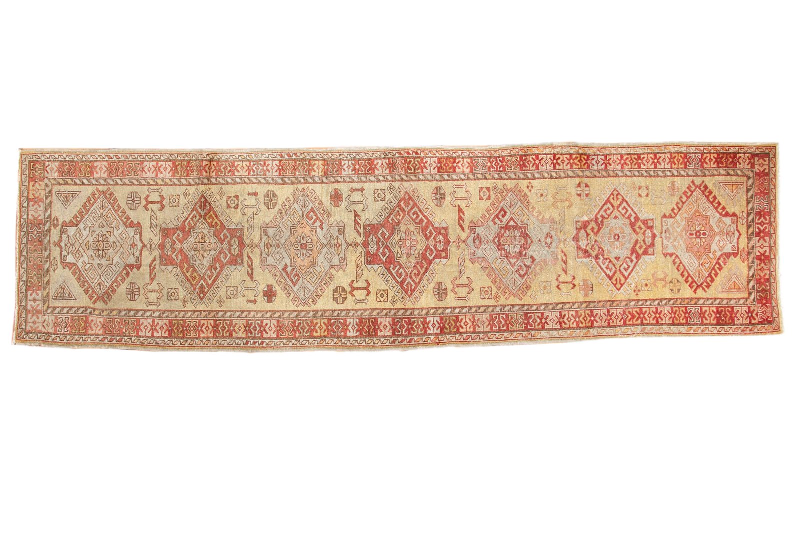 3x11 Vintage Oushak Rug Runner
