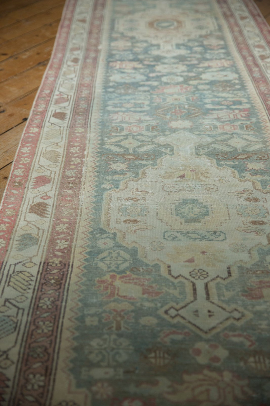 3x16.5 Vintage Distressed Malayer Rug Runner