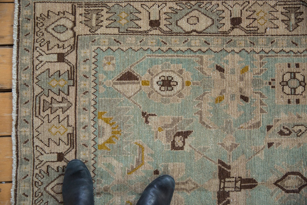 4.5x7 Vintage Distressed Hamadan Rug