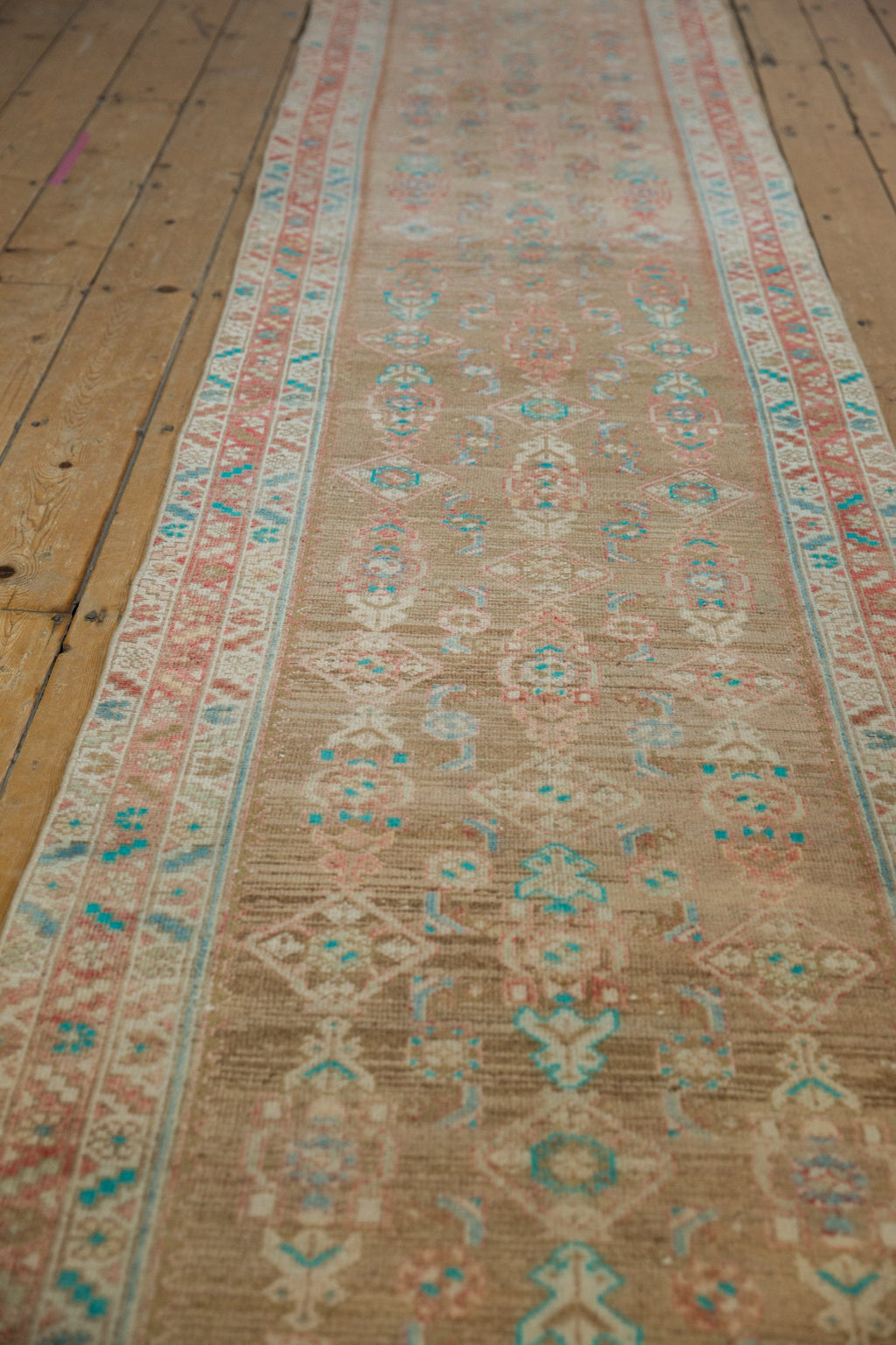 3x16 Vintage Distressed Fragment Hamadan Rug Runner