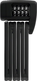 Abus BORDO Lite Mini 6055C/60 Folding Lock - Combination 2' 5mm SH Bracket BLK