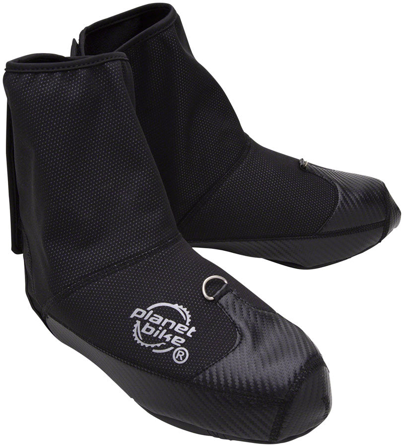 Planet Bike Blitzen Windproof Shoe Cover: Black XL