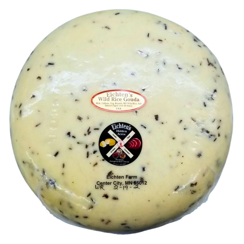 Wild Rice Gouda Cheese - Eichtens Cheese
