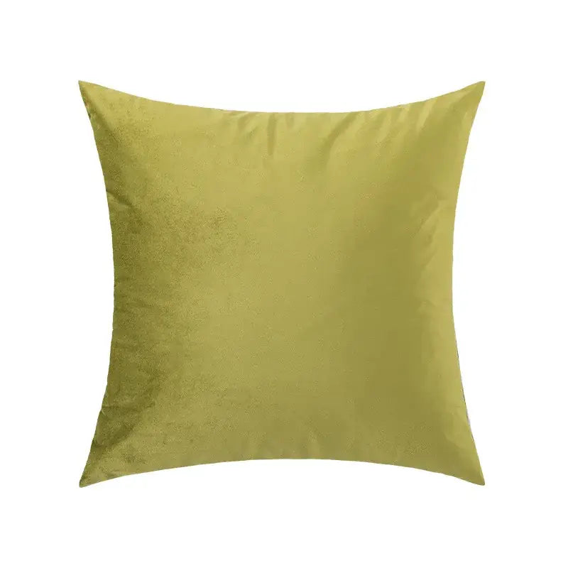 Embroidered flower pillowcase cover cream tulip living room decor