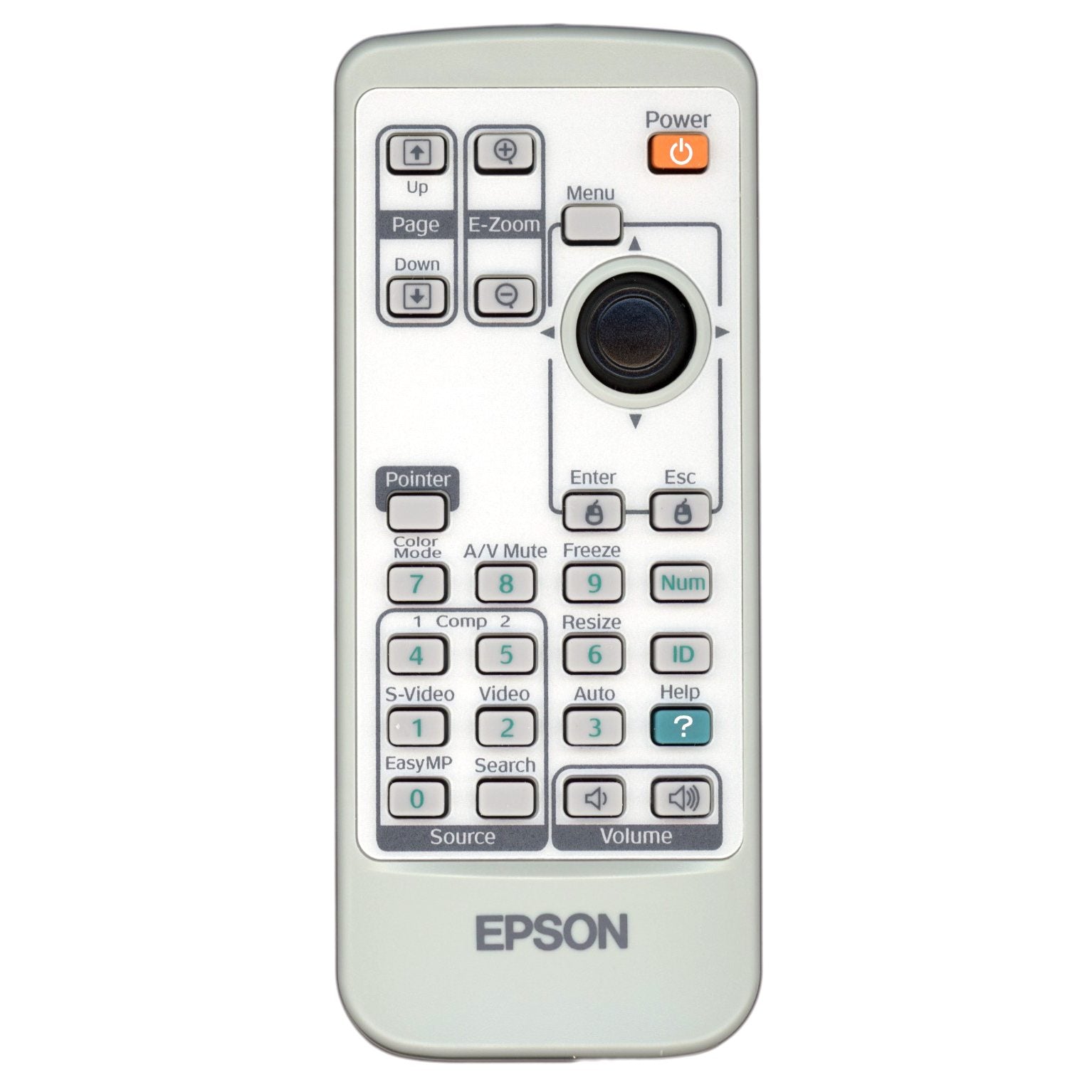 Substitute for Epson 145258900 Projector Remote Control [RR3720]