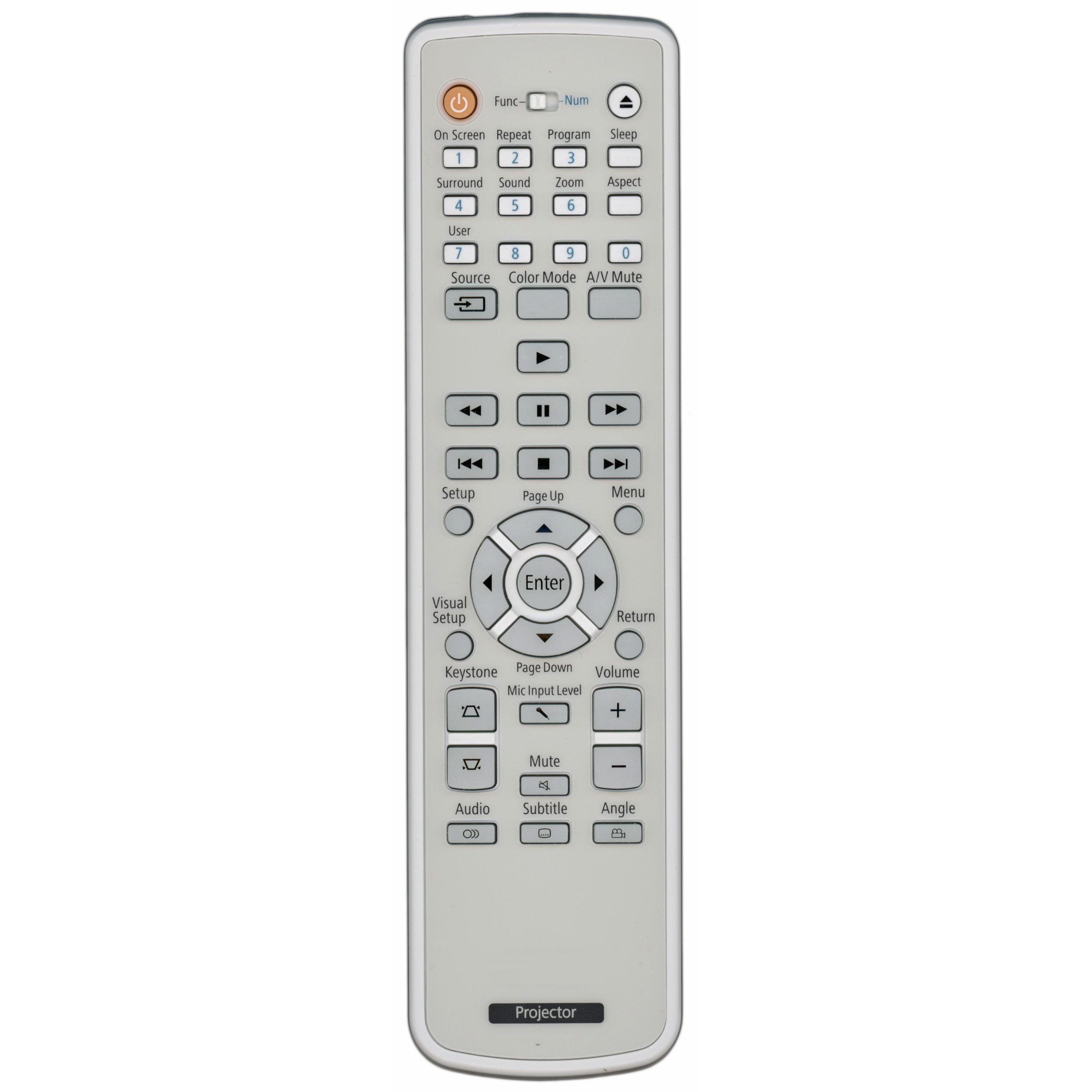 Substitute for Epson 1514833 Projector Remote Control [RR3720]