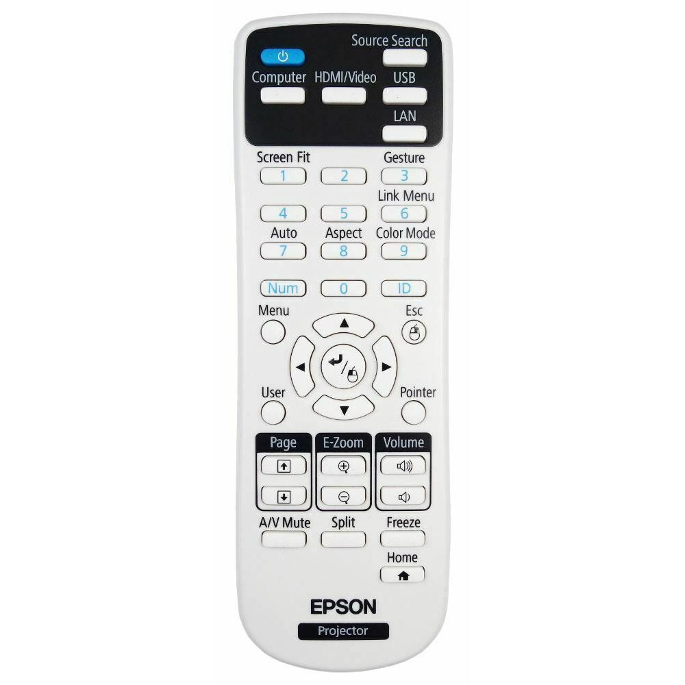 Substitute for Epson PowerLite975Wrem Projector Remote Control [RR3720]