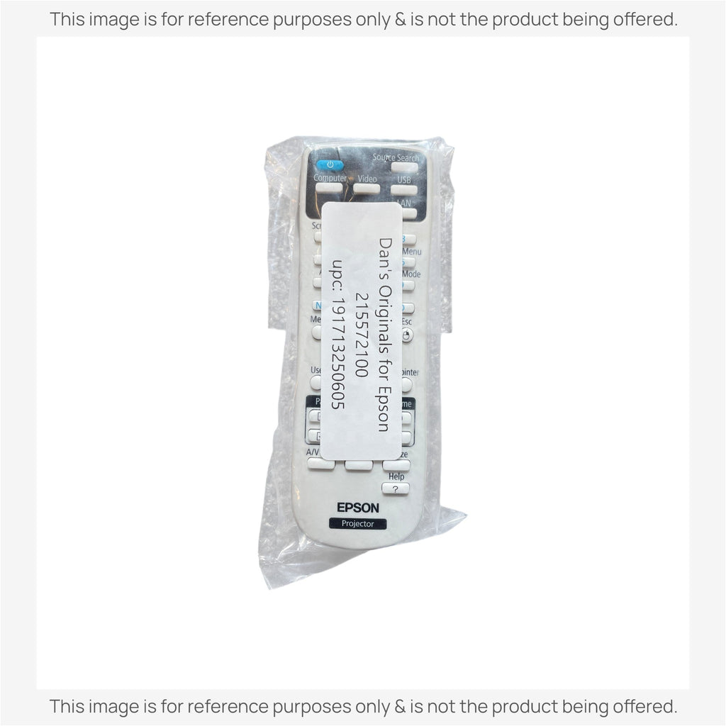 Substitute for Epson 2155721 Projector Remote Control - 215572100 [RR3720]