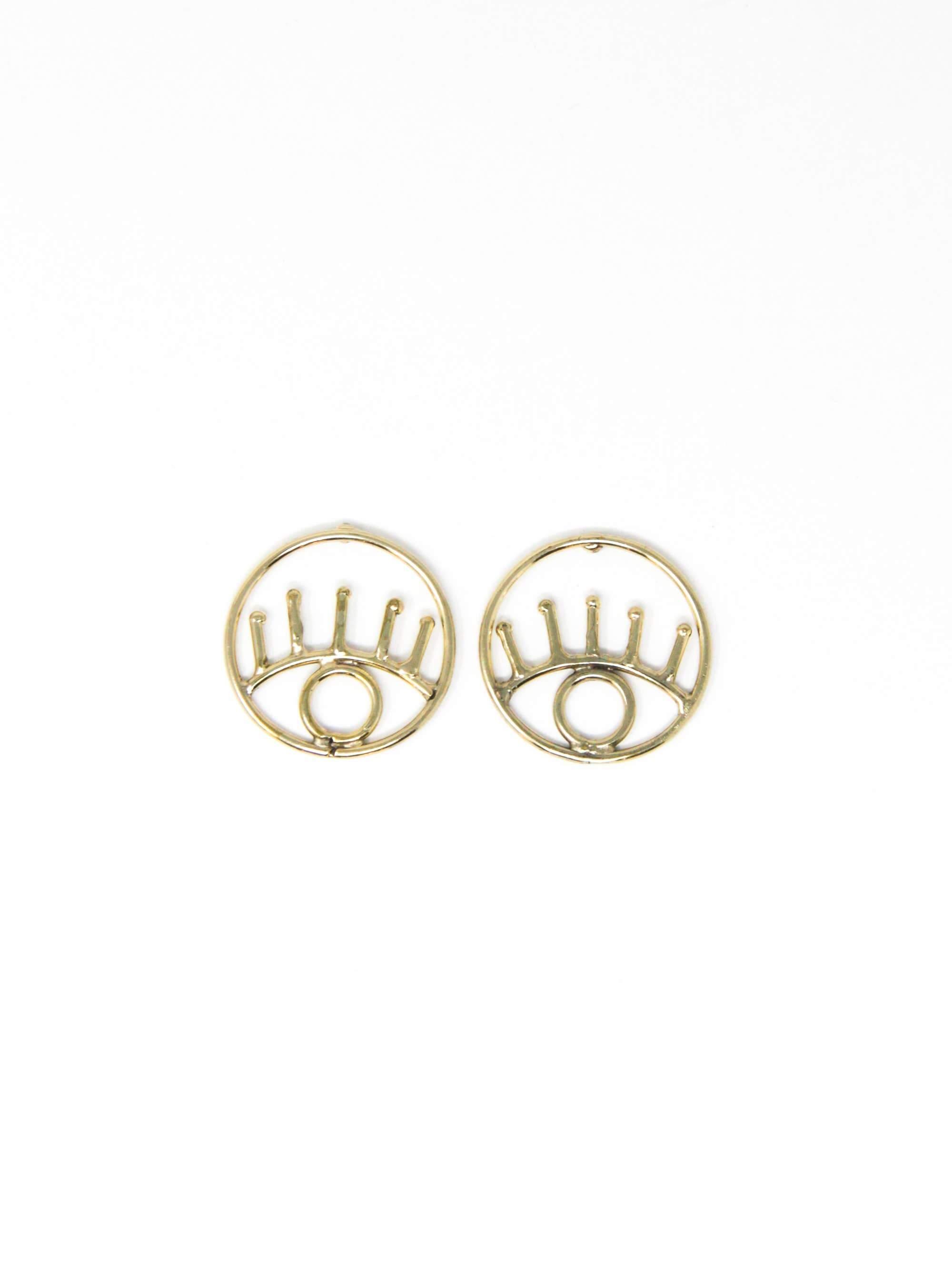 Eye Outline Earrings