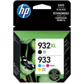 New, Pre-Owned - HP 932XL Black & 933 Color Ink Cartridge