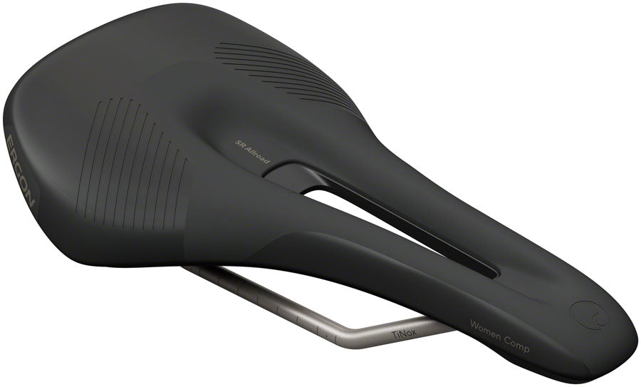 Ergon SR Allroad Comp Saddle - TiNox XP Black Women's Small/Medium