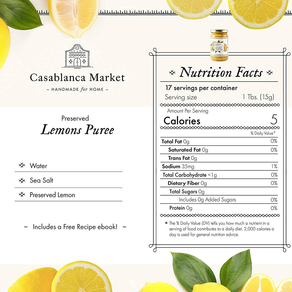Casablanca Market Moroccan Lemon Puree Spread