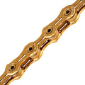 KMC X11SL Waxed Chain - 11-Speed 118 Links Ti Gold
