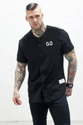 Men's Plus Size Button Down Short Sleeve Top