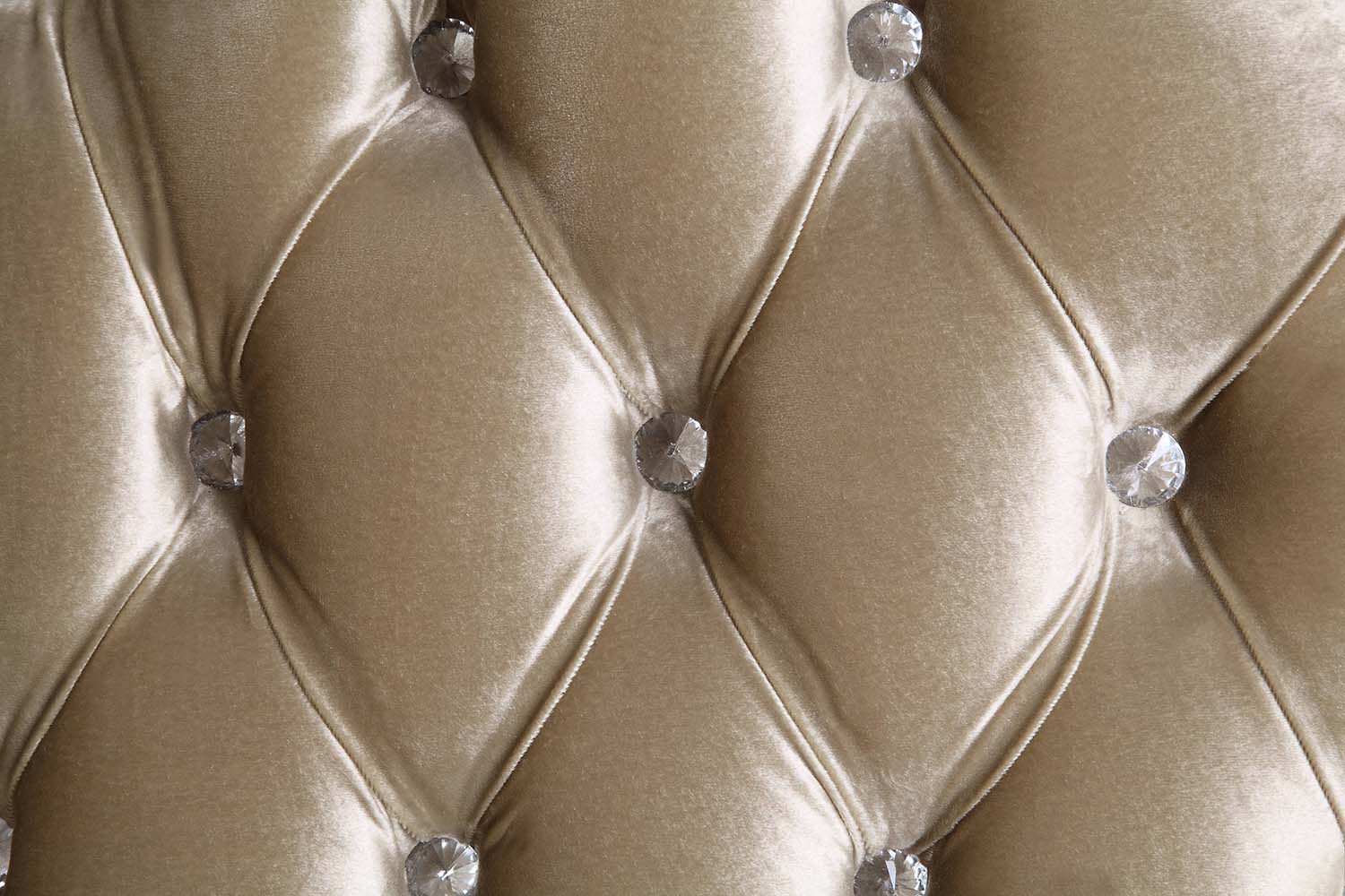 Vanaheim - Sofa With 7 Pillows - Fabric & Antique White