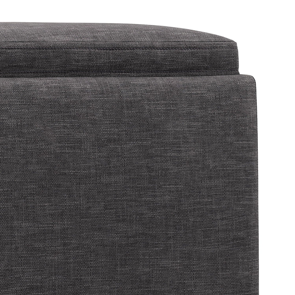Natasha - Multifunctional Storage Ottoman With Tray