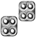 SIDI Metal Reinforcement Plate - Black