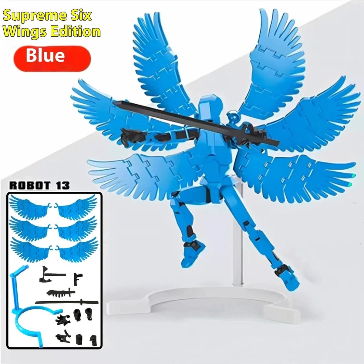 Multi-Jointed Shapeshift Robot - 3D Printed Action Model Toy