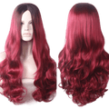 VIP Extensions Fashion Synthetic Wig, Long Wavy Hair