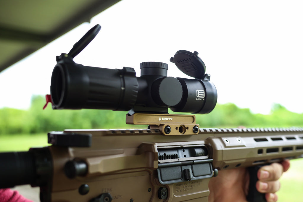 Unity Tactical FAST Kickr | Lightweight Heads-Up Mount for Vudu & VCOG Scopes | Made in USA
