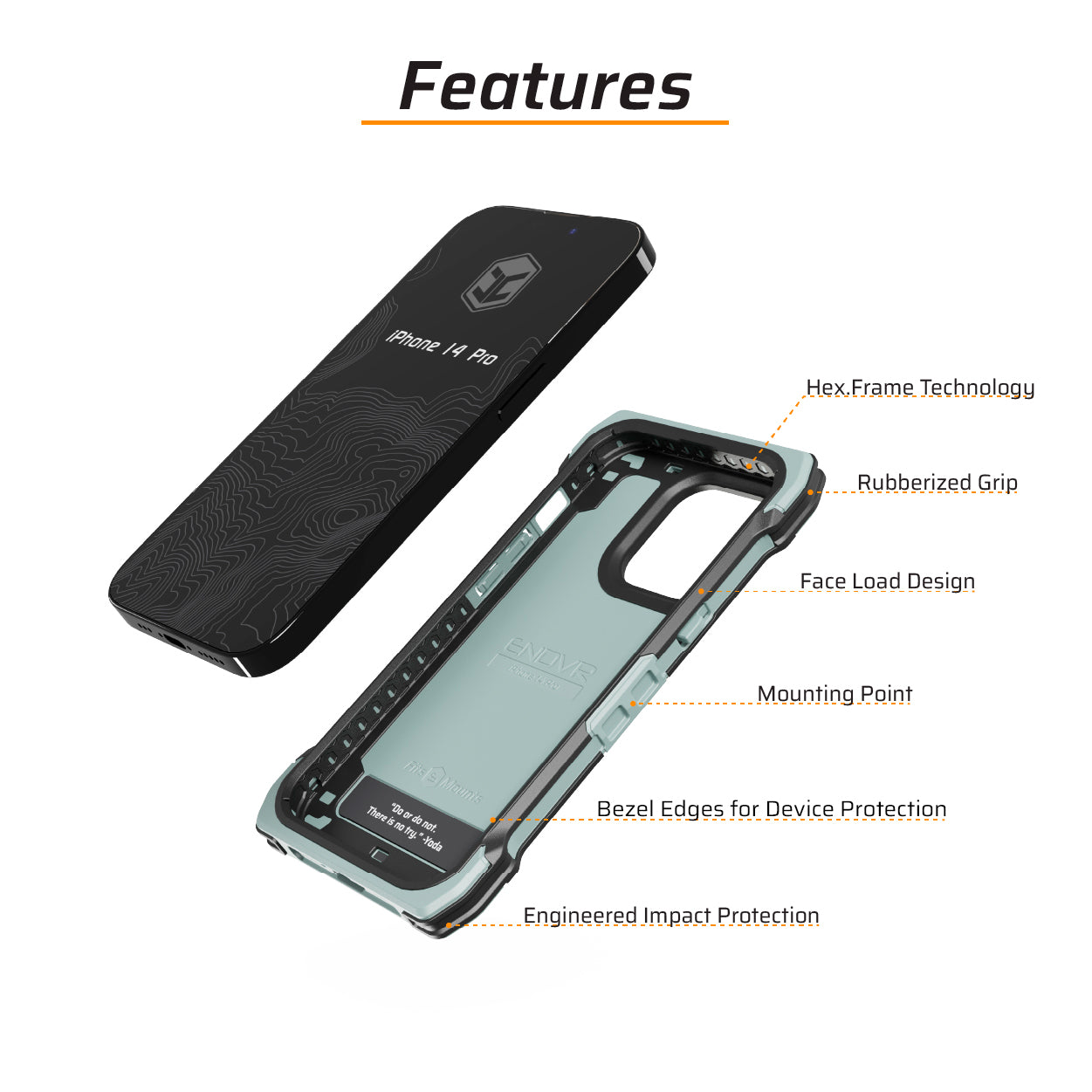 iPhone 14 Pro ENDVR Phone Case | Made in USA