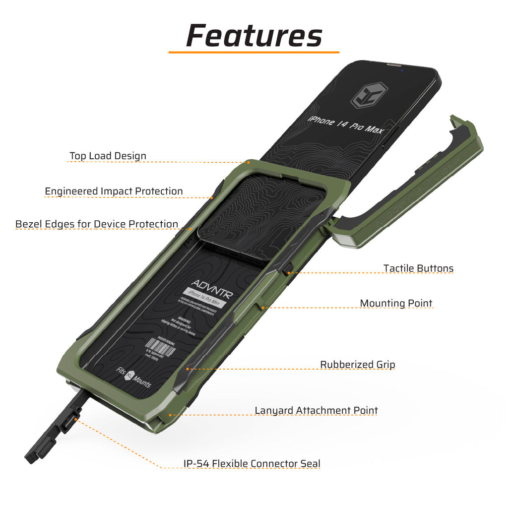 iPhone 14 Pro Max ADVNTR Phone Case | Made in USA