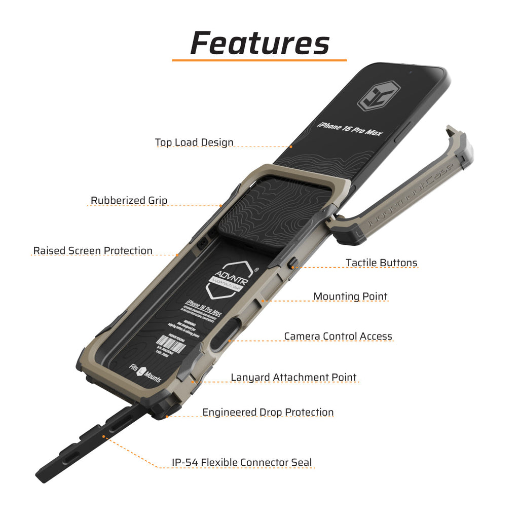 iPhone 16 Pro Max ADVNTR Phone Case | Made in USA