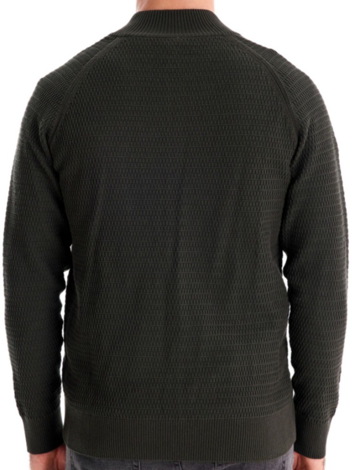 Men's Button Down Long Sleeve Cardigan