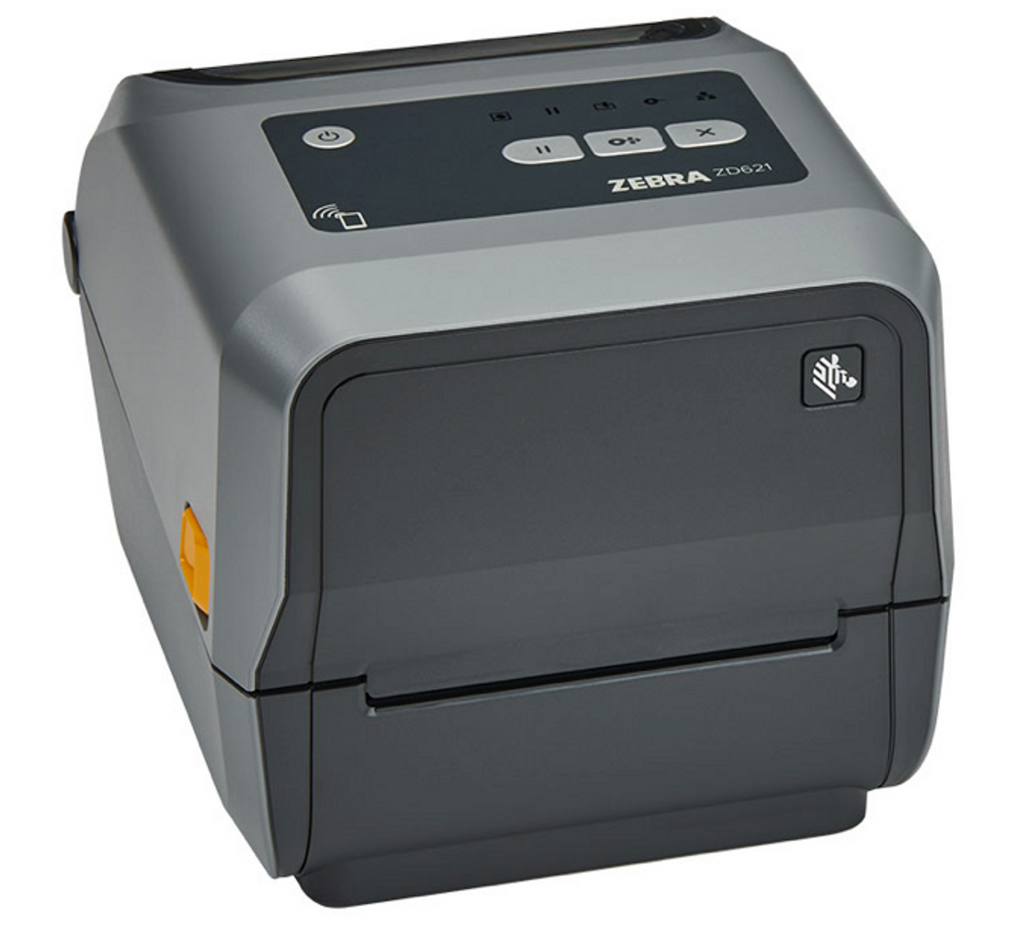 Zebra ZD621T 203DPI Thermal Transfer Label Printer USB RJ45 DB9 ZD6A042-301F00EZ