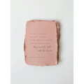 "Felt By The Heart" Love/Friendship Greeting Card