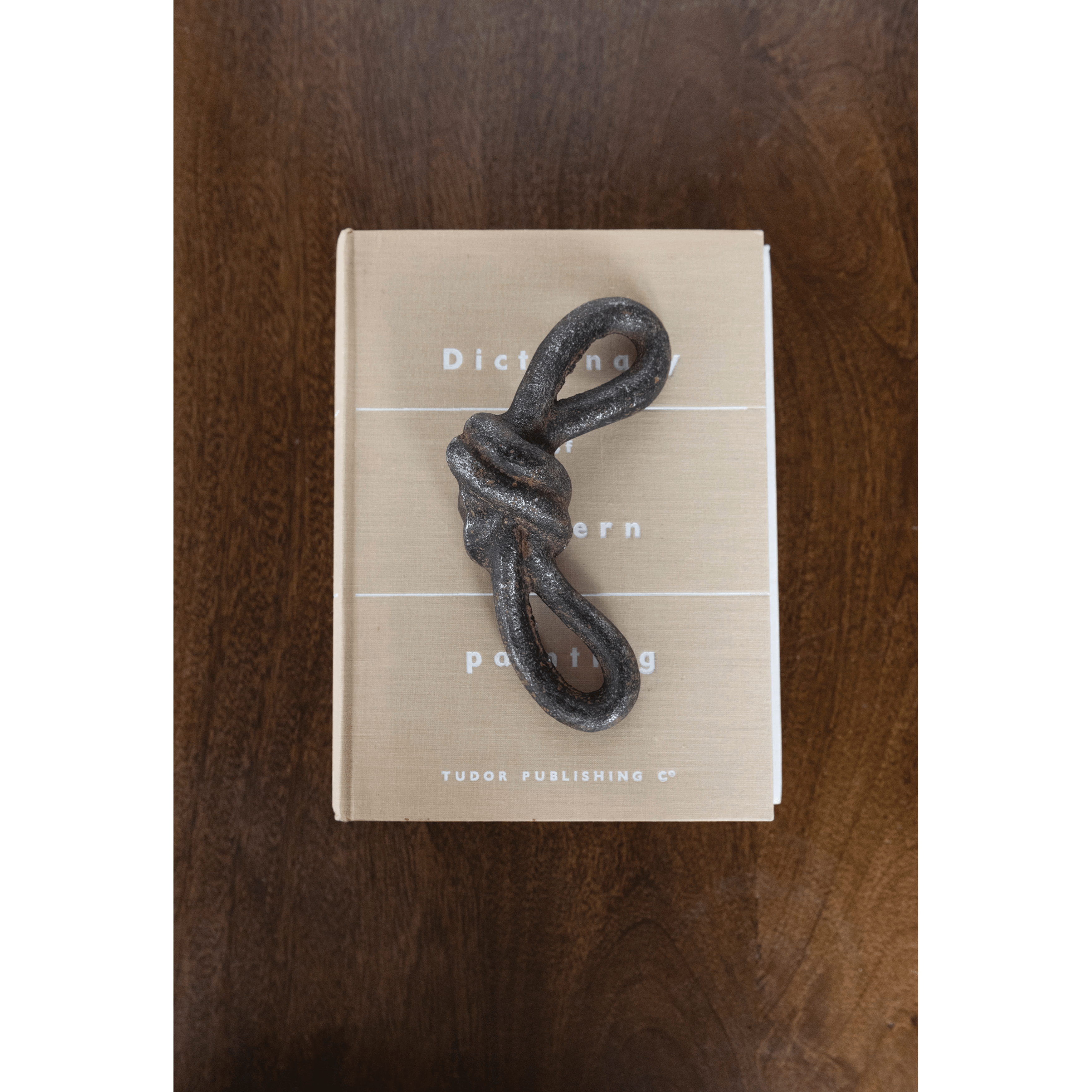 Cast Iron Black Knot Décor