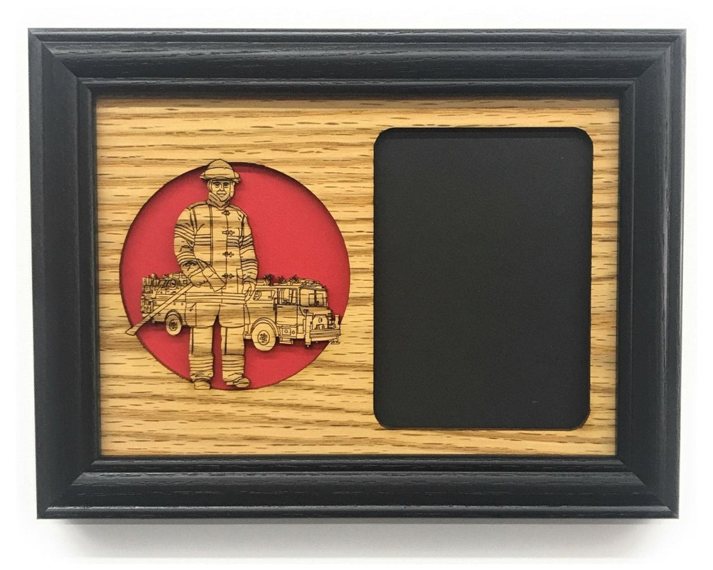 Firefighter EMT First Responder Picture Frame