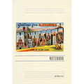 Vintage Lined Notebook Greetings from Alexandria, Minnesota - Paperback