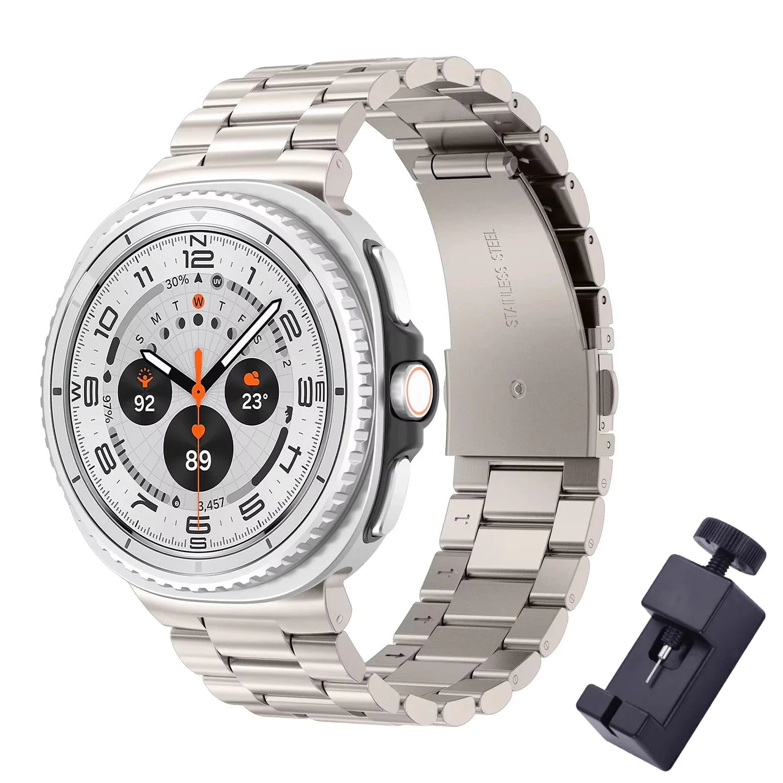 Galaxy 8 Galaxy 8 Classic Stainless Steel Band - Polished