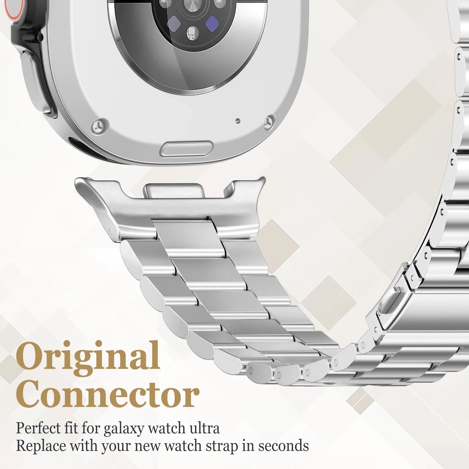 Galaxy 8 Galaxy 8 Classic Stainless Steel Band - Polished