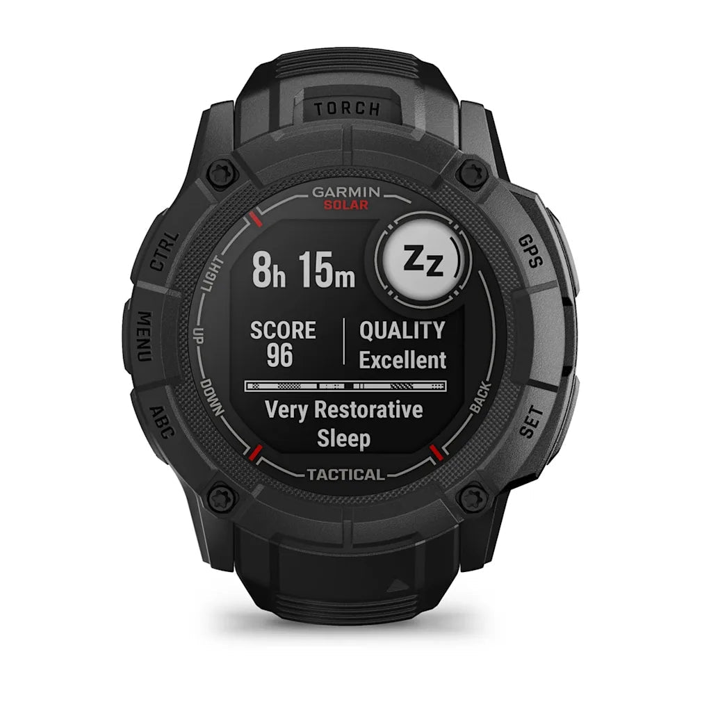 Garmin Instinct 2X Solar Tactical | Ballistic Calculator & NVG Compatible