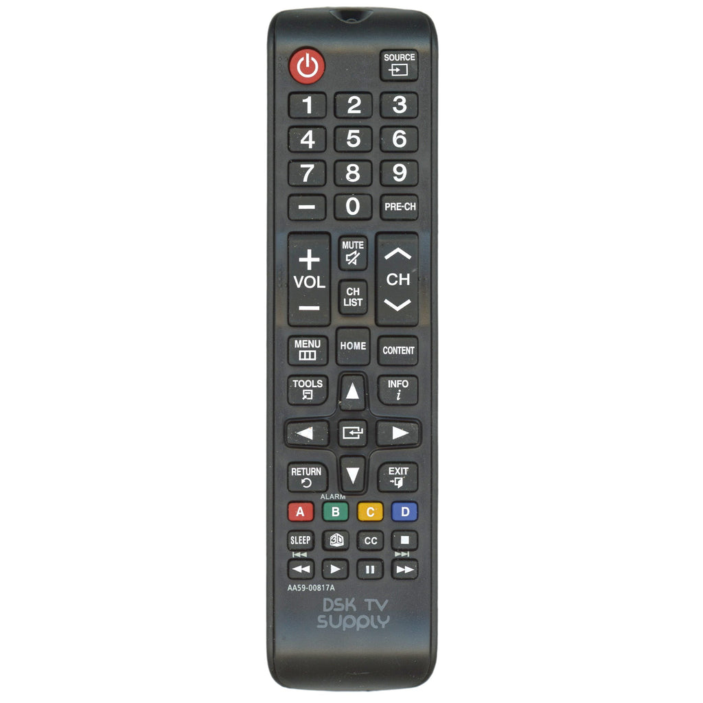 Samsung AA59-00818A Hospitality TV Remote Control | IR only | 2012 - AA5900818A