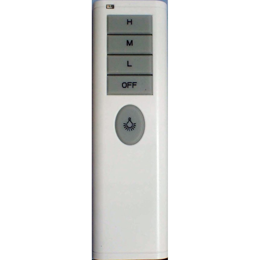 Substitute for TR96B KUJCE10703 Ceiling Fan Remote Control [63T-AC83T-KIT]