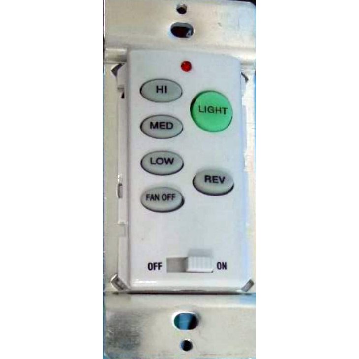 Substitute for UC9050T4 Ceiling Fan Remote Control [UC9051T-WIRED/UC7067FMRX]