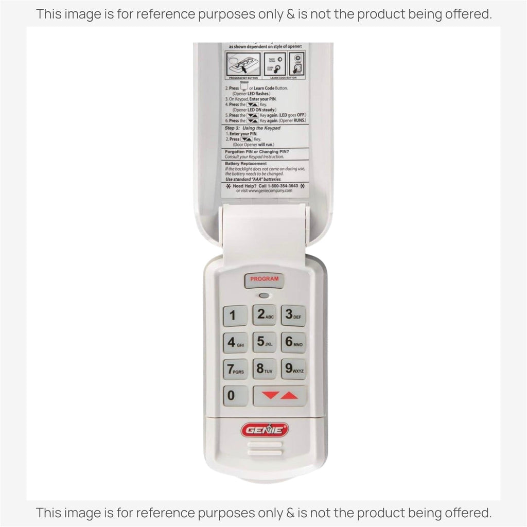 Substitute for Genie GK-R Intellicode Keypad Garage Door Opener Remote Control [GK-R]