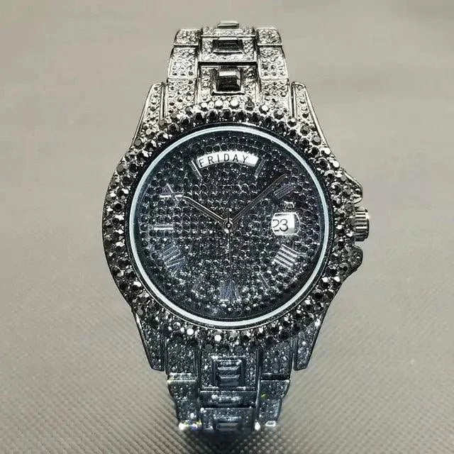 Gentlemen's Gold Luxe Watch