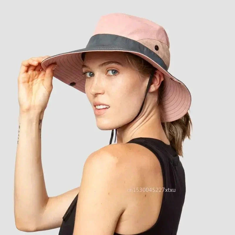 Girls' Ponytail UV Shield Sun Hat