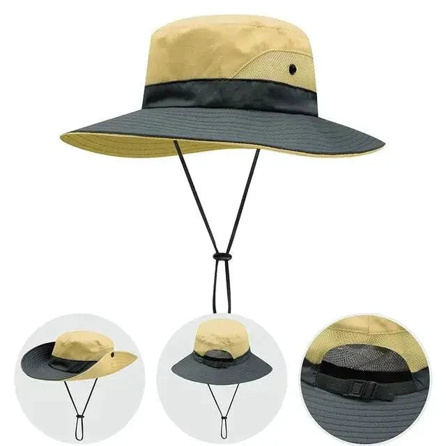 Girls' Ponytail UV Shield Sun Hat