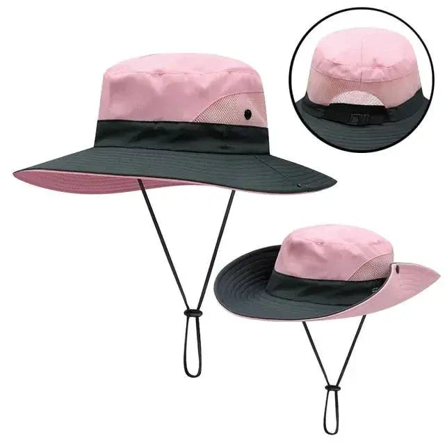 Girls' Ponytail UV Shield Sun Hat