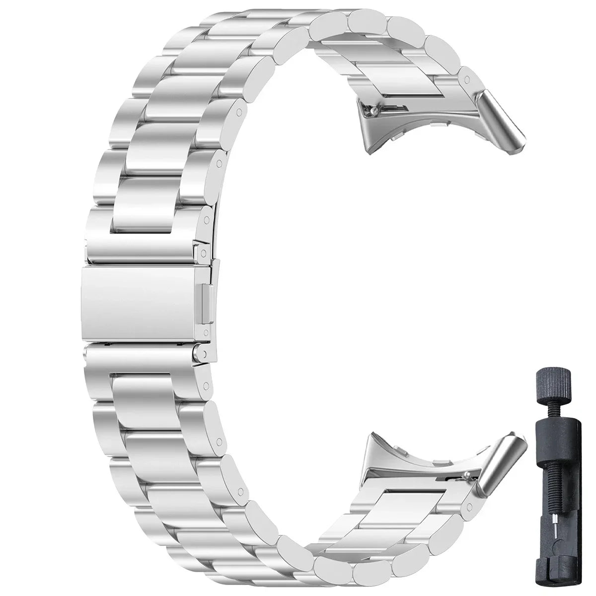 Google Pixel 1 2 3 4 41mm/45mm Stainless Steel Band - Sleek
