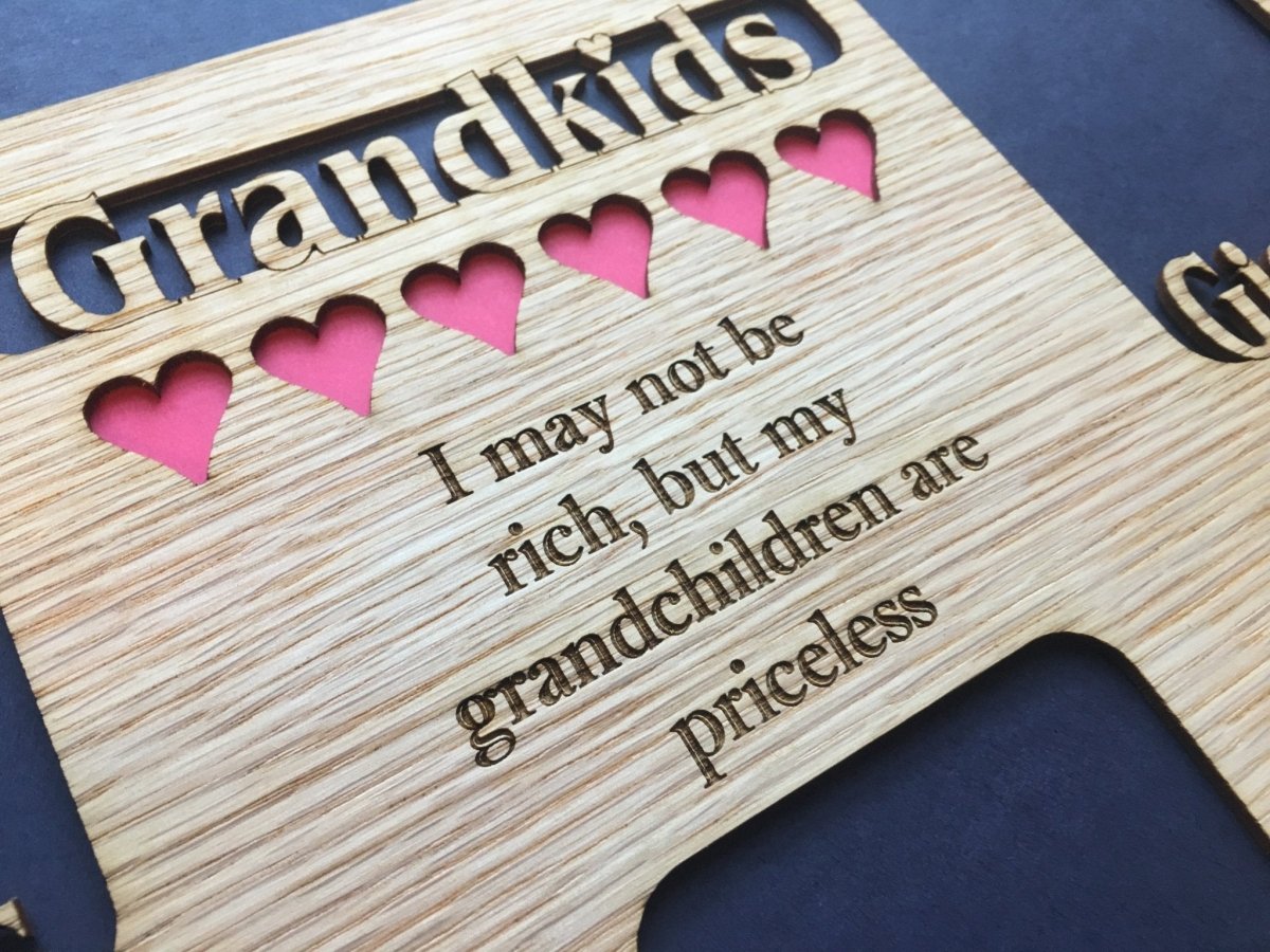 Grandkids Name Picture Frame 16"x20"